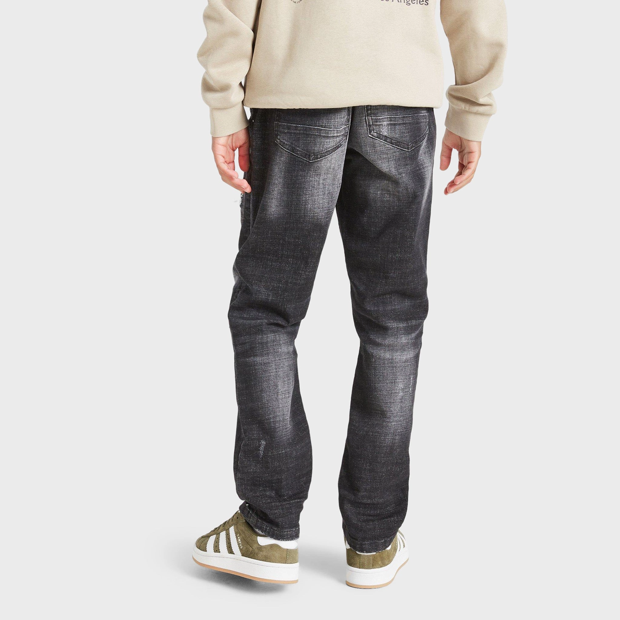 Supply & Demand Junior Boys' Denver Jeans / Washed Black