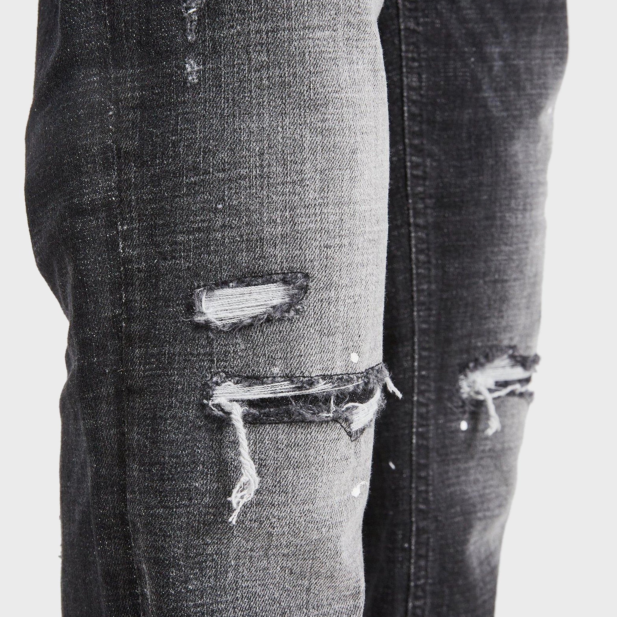 Supply & Demand Junior Boys' Denver Jeans / Washed Black