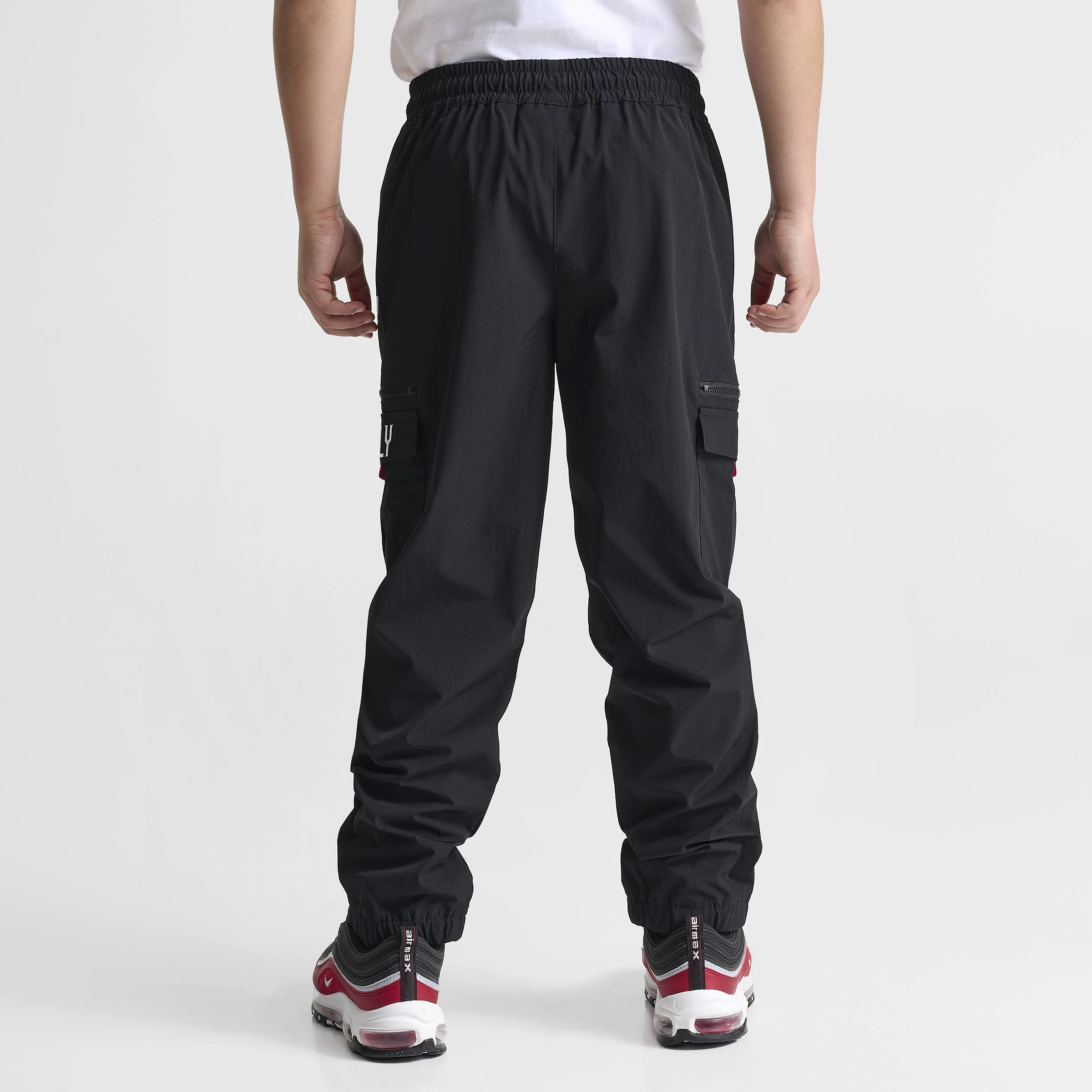 Supply & Demand Junior Boys' Split Woven Pants / Black