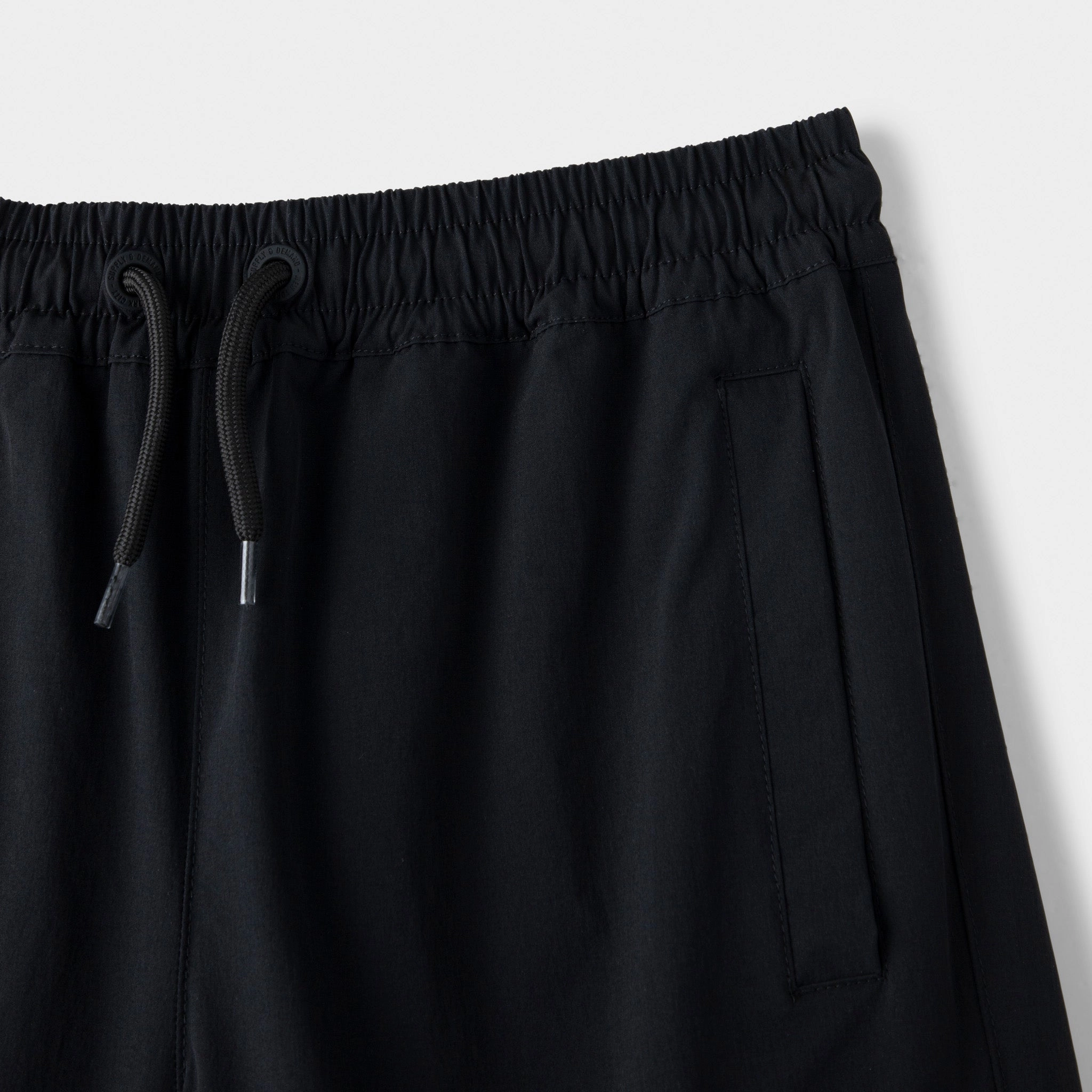 Supply & Demand Junior Boys' Split Woven Pants / Black