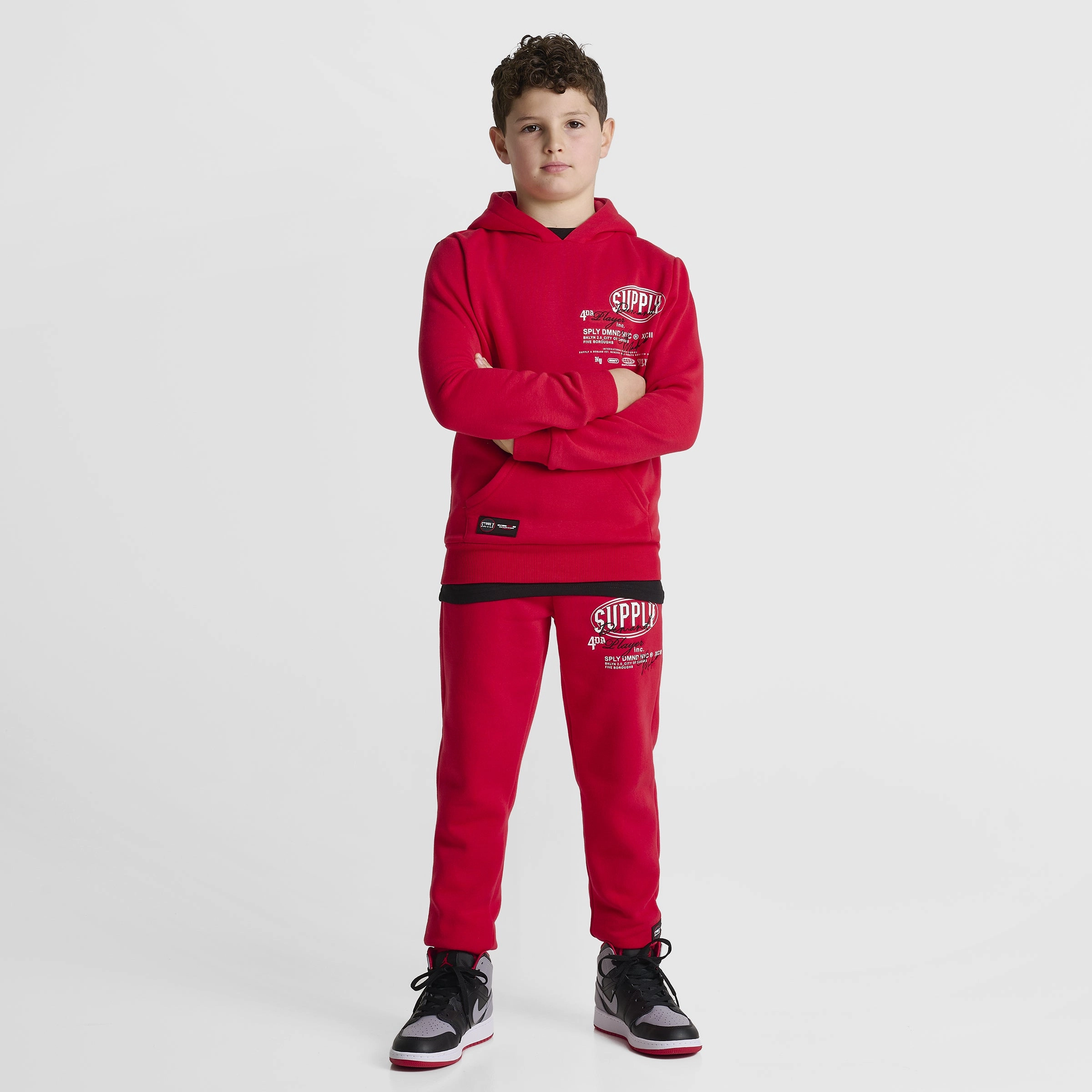 Supply & Demand Junior Boys' Targon Joggers / Chinese Red