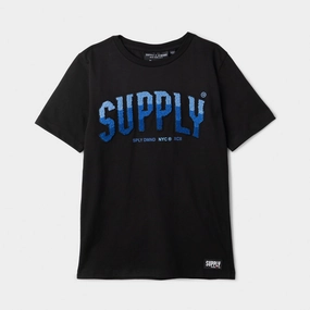 Supply & Demand Junior Boys' Zuni Graphic T-Shirt / Black