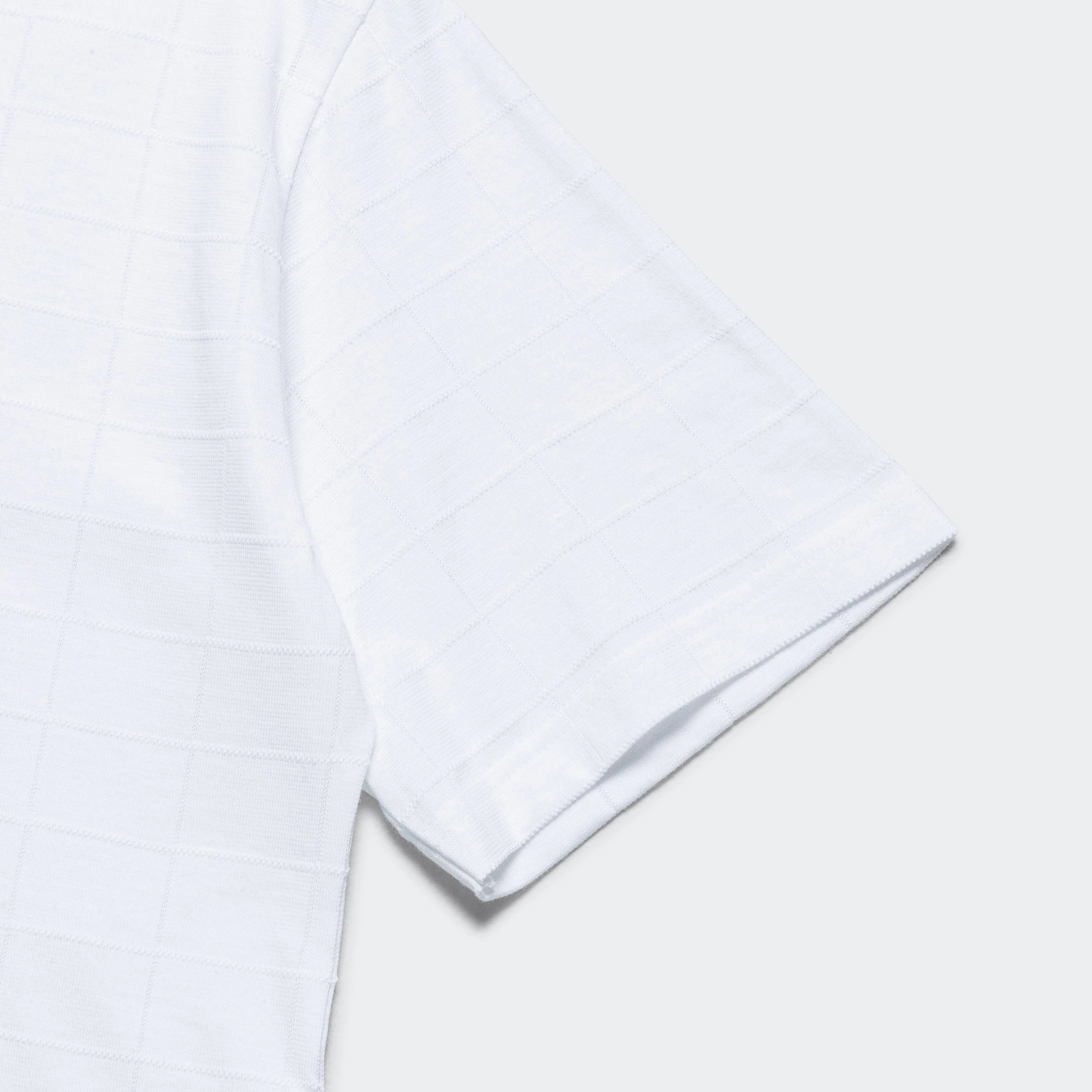 T-Shirt x UP THERE - White/Fern Green