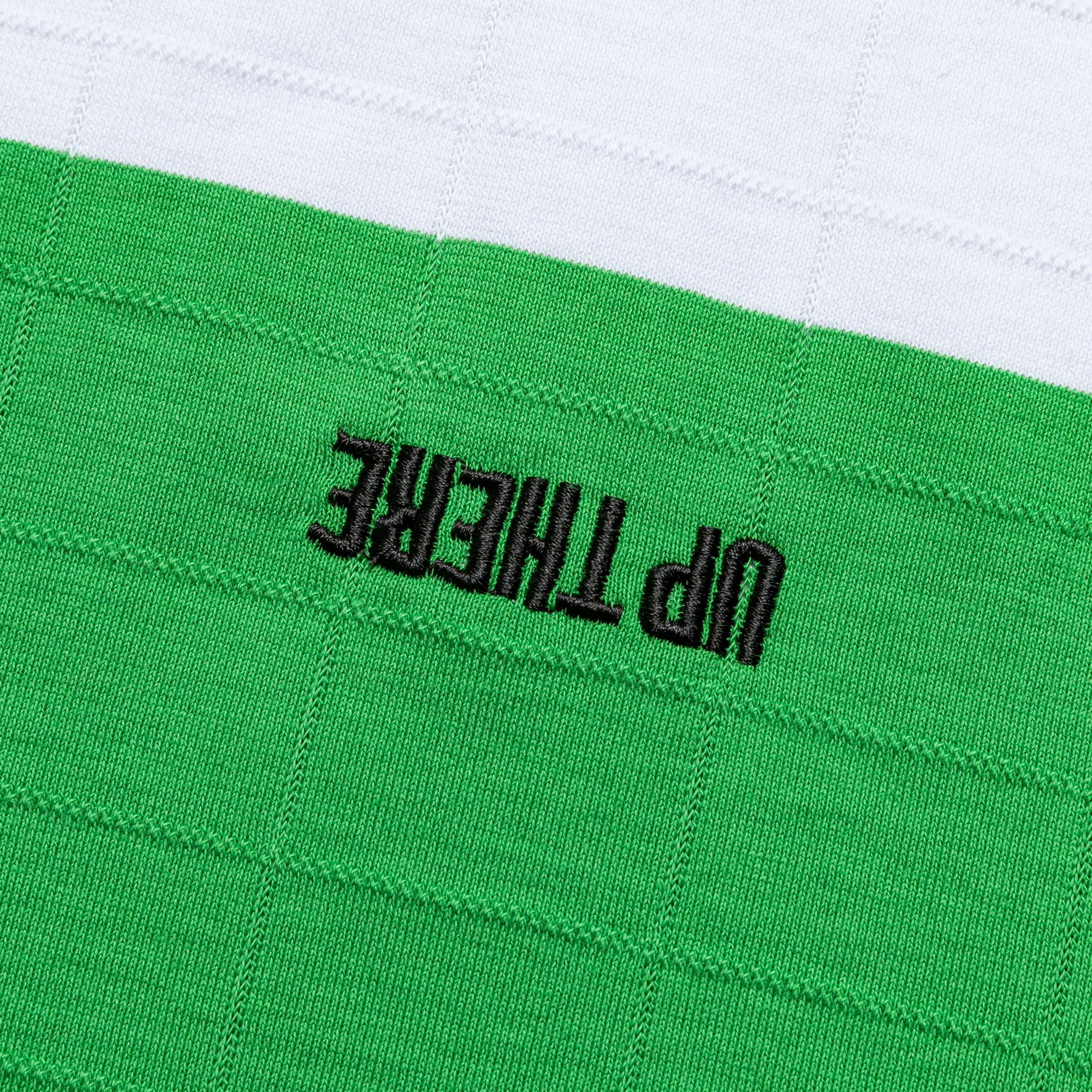 T-Shirt x UP THERE - White/Fern Green