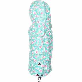The Worthy Dog Floral Raincoat