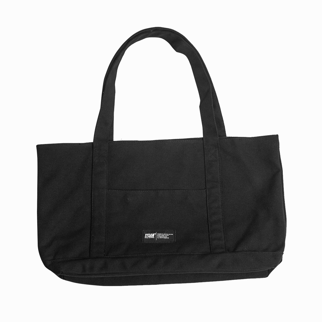 Titan Fist Logo Tote Bag - Monotone Black