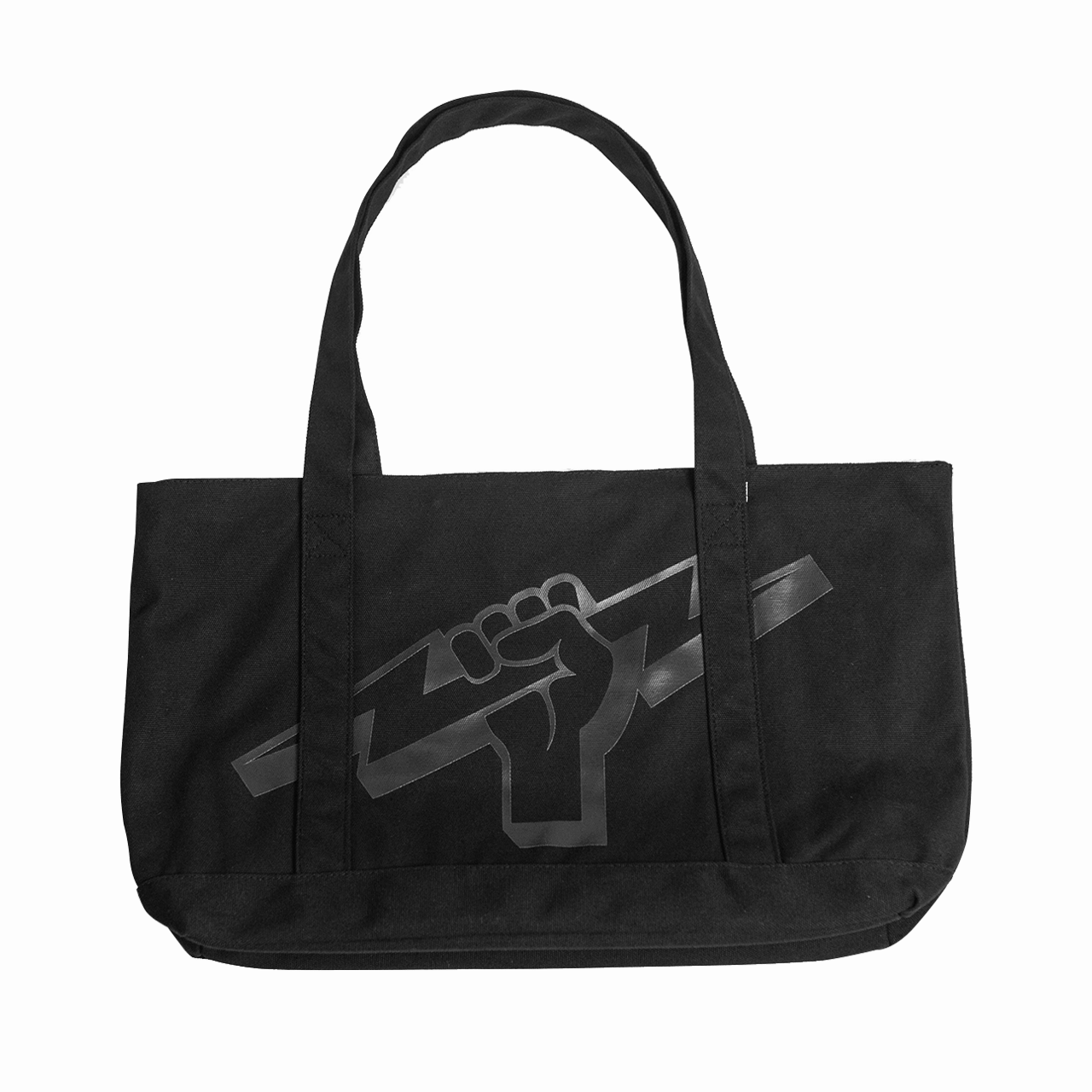 Titan Fist Logo Tote Bag - Monotone Black