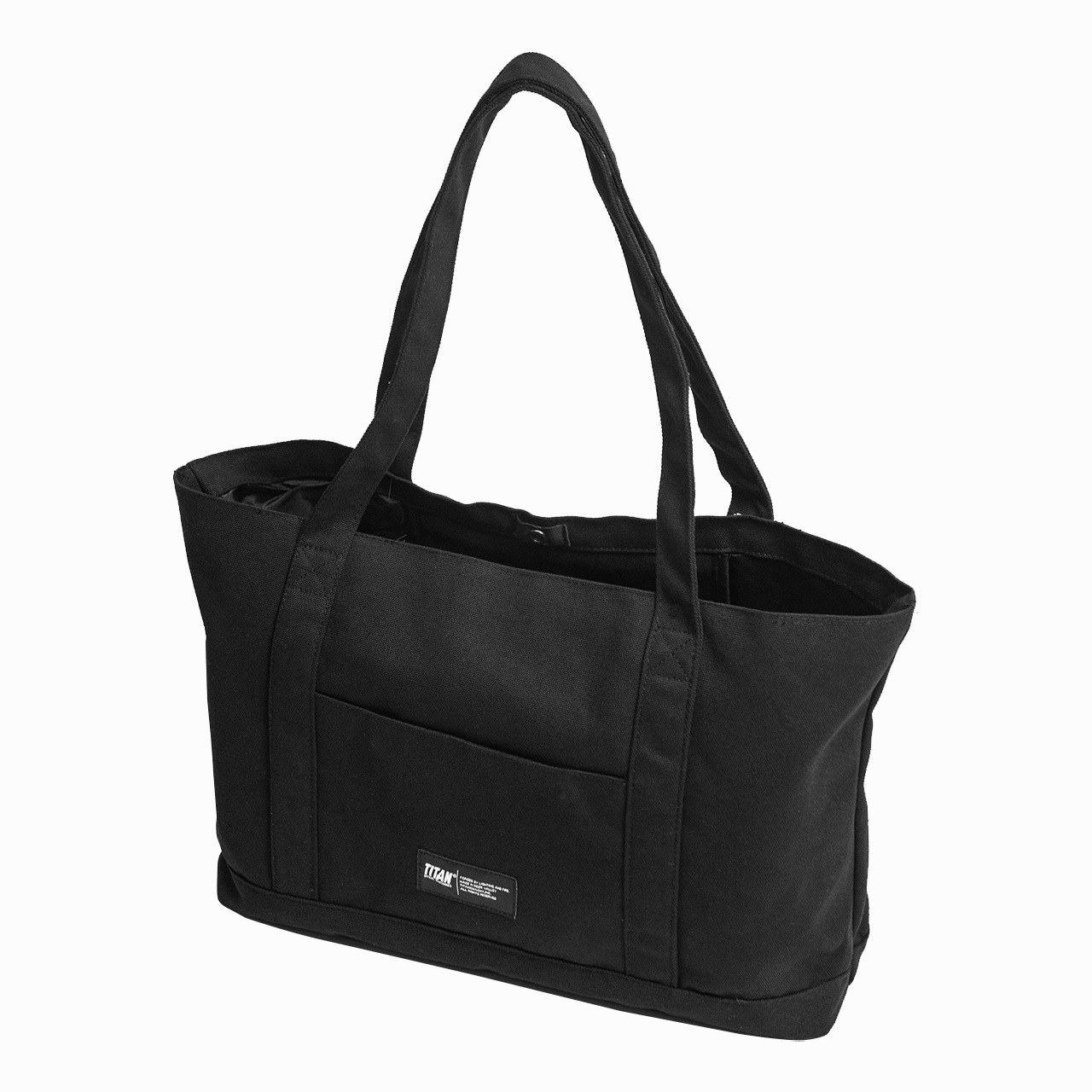Titan Fist Logo Tote Bag - Monotone Black