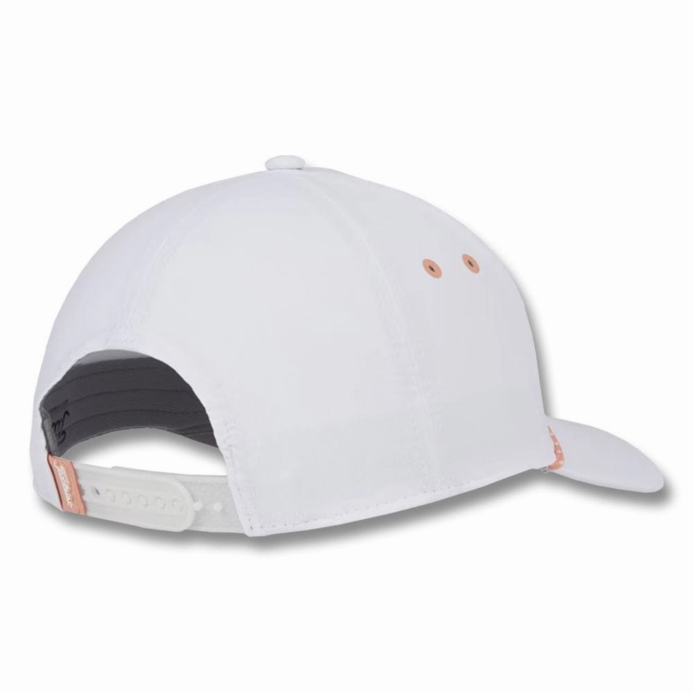 Titleist Boardwalk Rope Golf Cap White/Peach - 23 Women