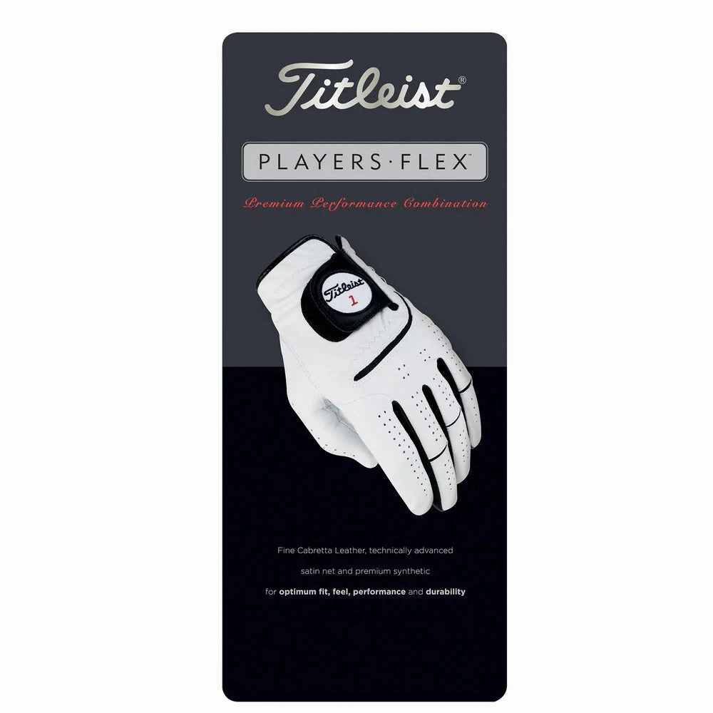 Titleist Players Flex Golf Glove Pearl - 23 Women