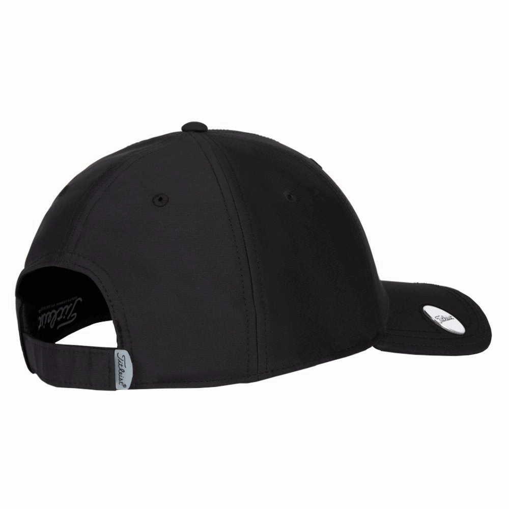 Titleist Players Performance Ball Marker Golf Cap Black/White - 24 Men