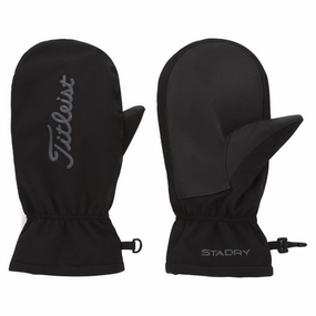 Titleist StaDry Cart Mitts Black/Charcoal - 23 Men