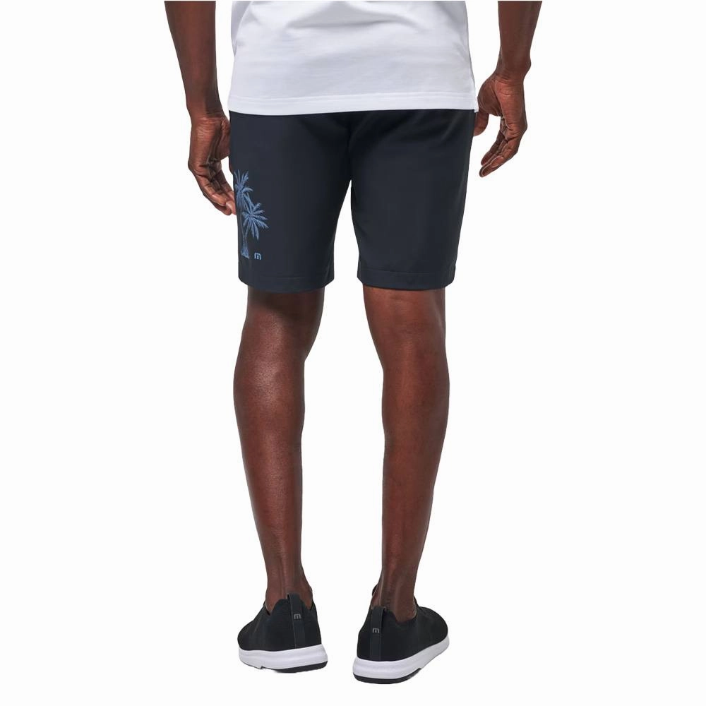 TravisMathew In The Boneyard Golf Shorts Black - SS24 Men