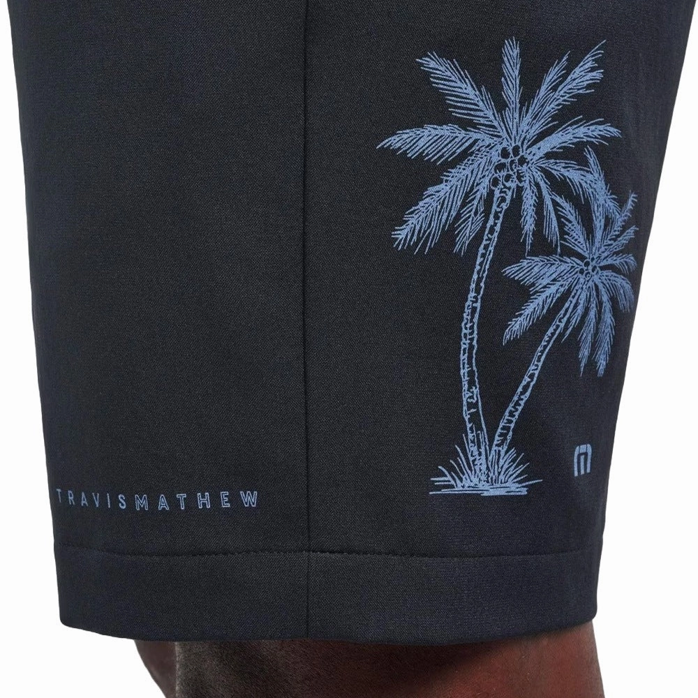 TravisMathew In The Boneyard Golf Shorts Black - SS24 Men