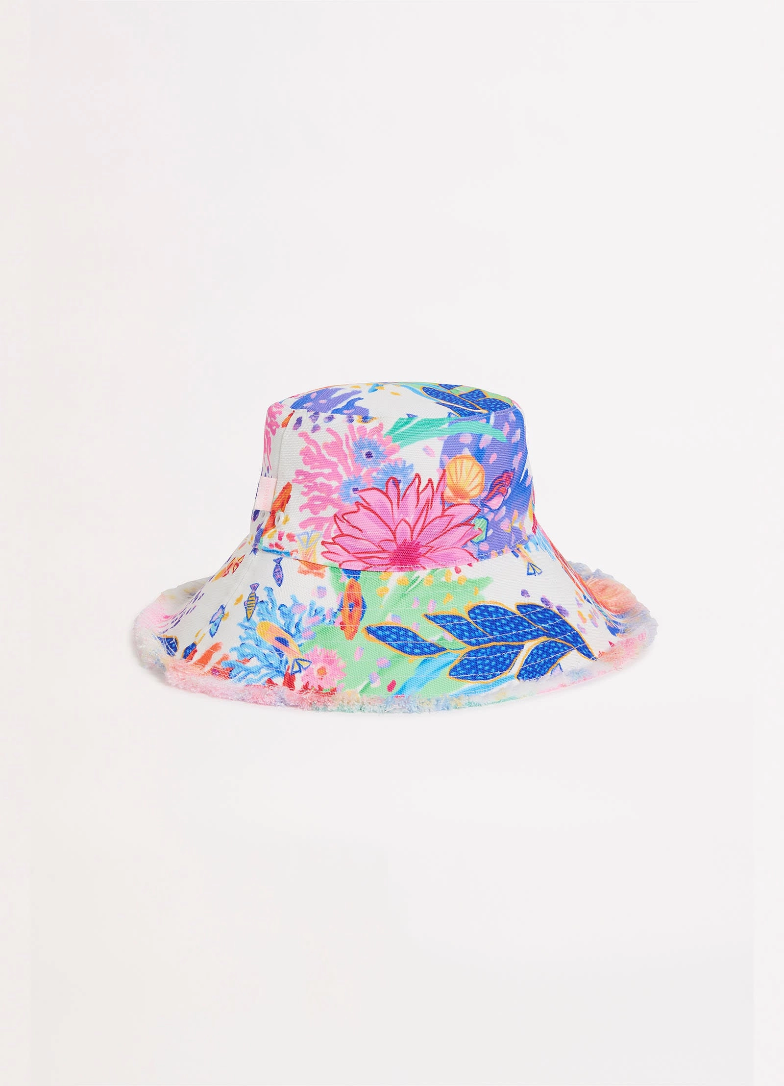Under The Sea Bucket Hat - White
