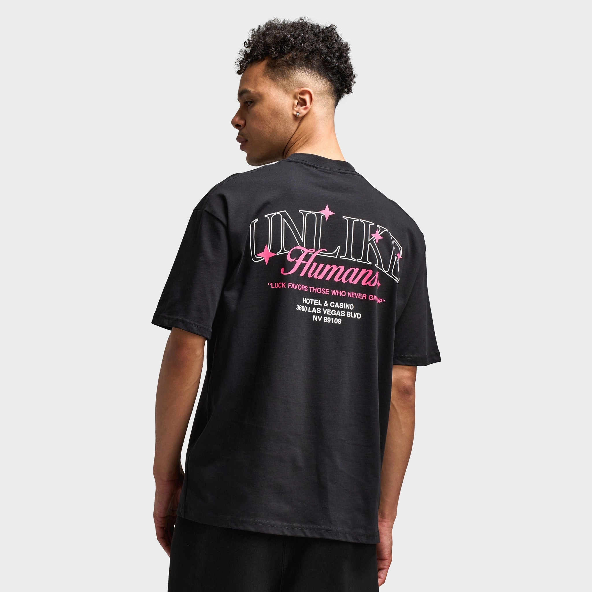 Unlike Humans Encore Graphic T-shirt  / Black