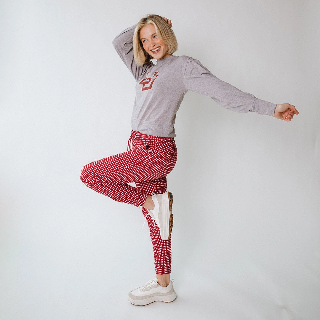 Utah Coco Long Sleeve, Heather Grey