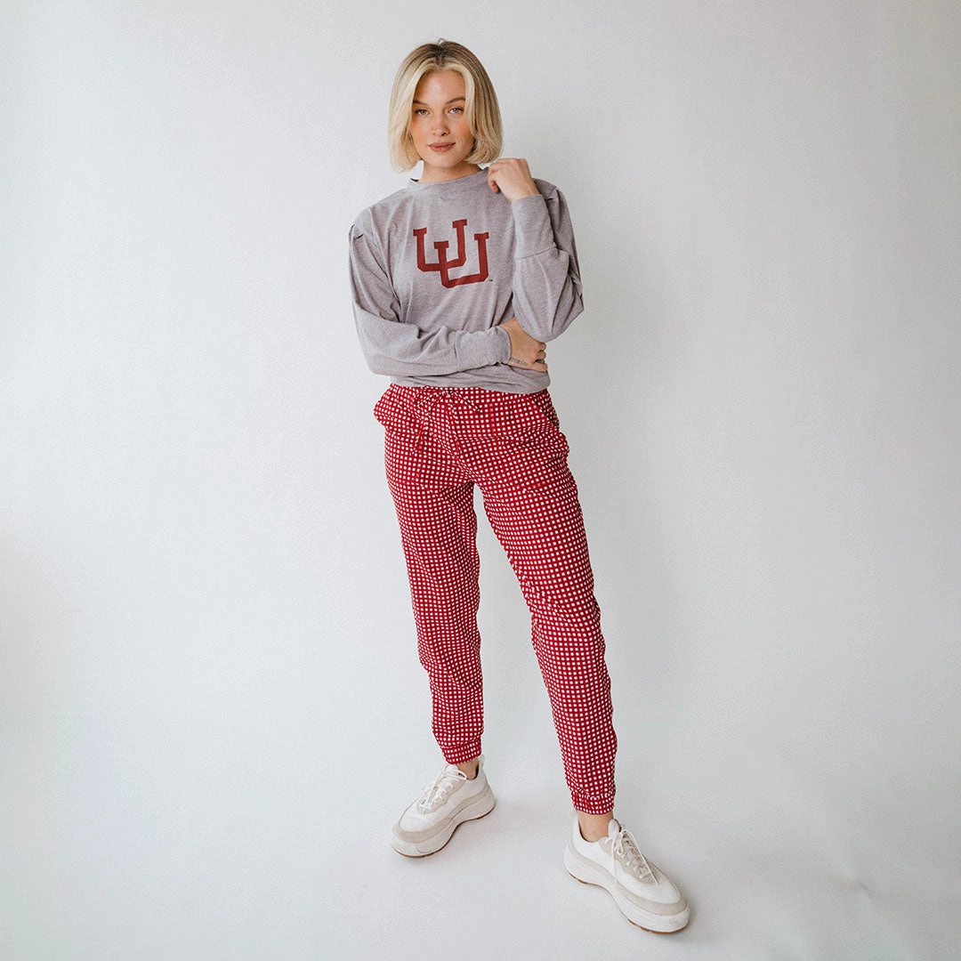 Utah Coco Long Sleeve, Heather Grey