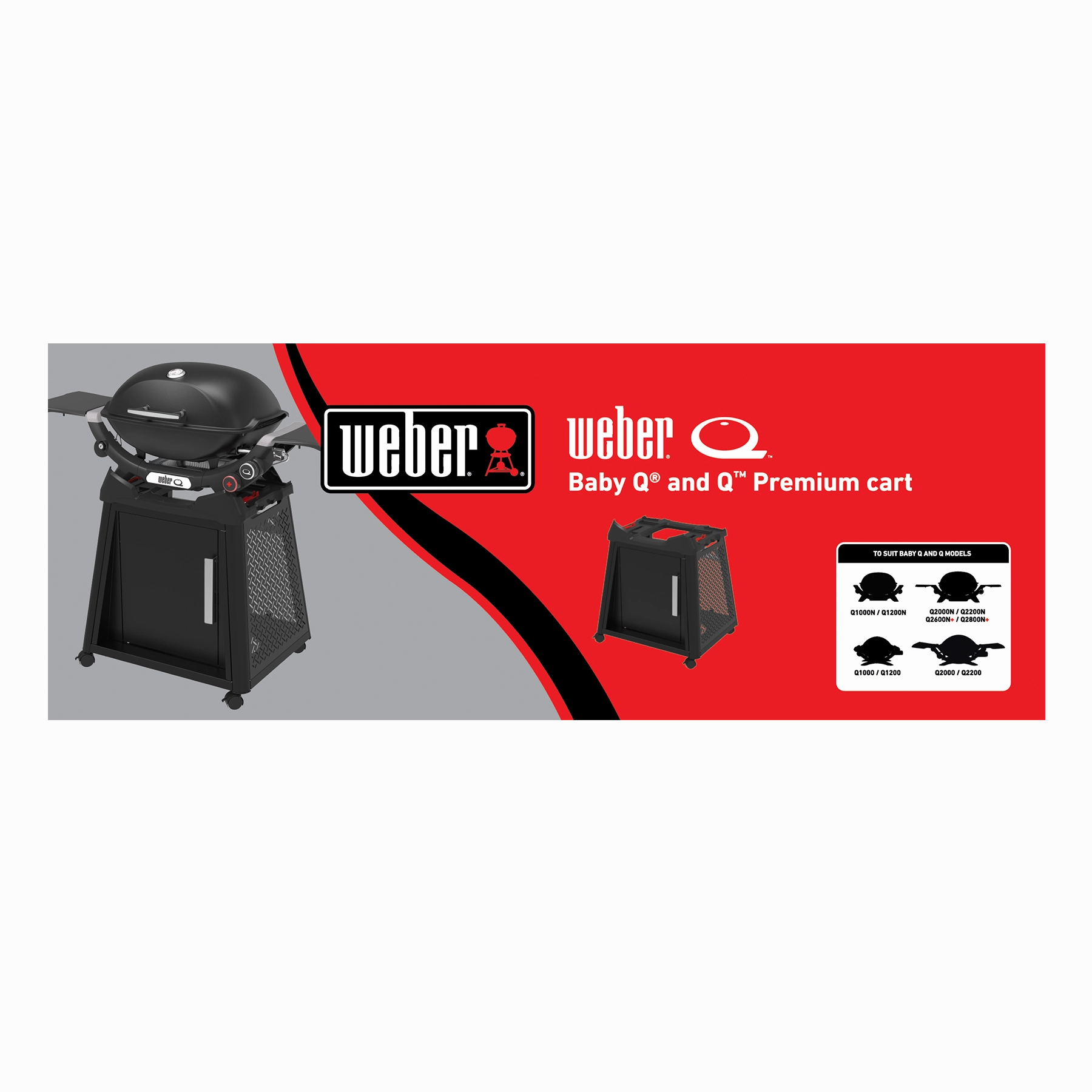 Weber Baby Q & Q Premium Cart