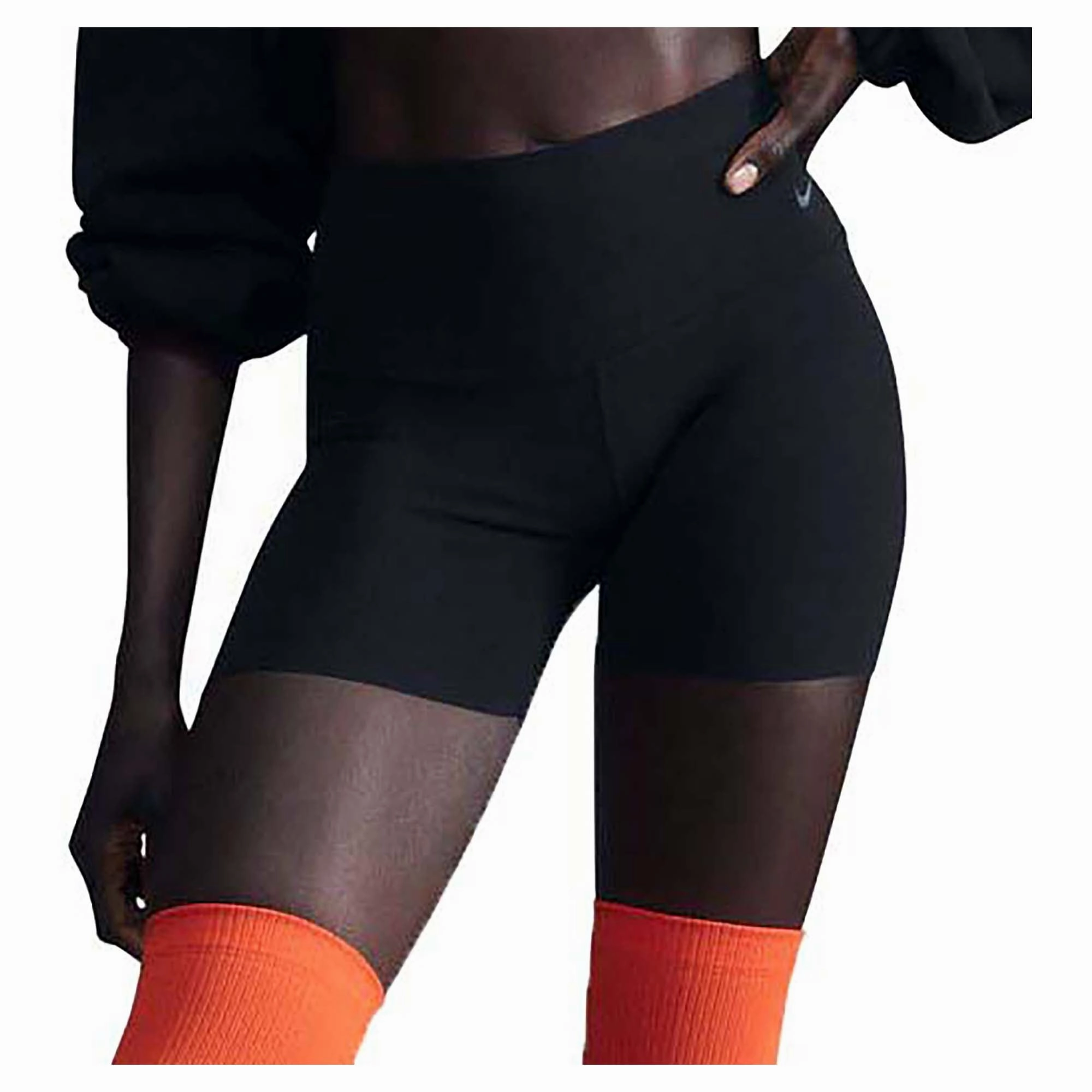 Women's Zenvy Gentle Support High Waisted 5 Inch Biker Shorts