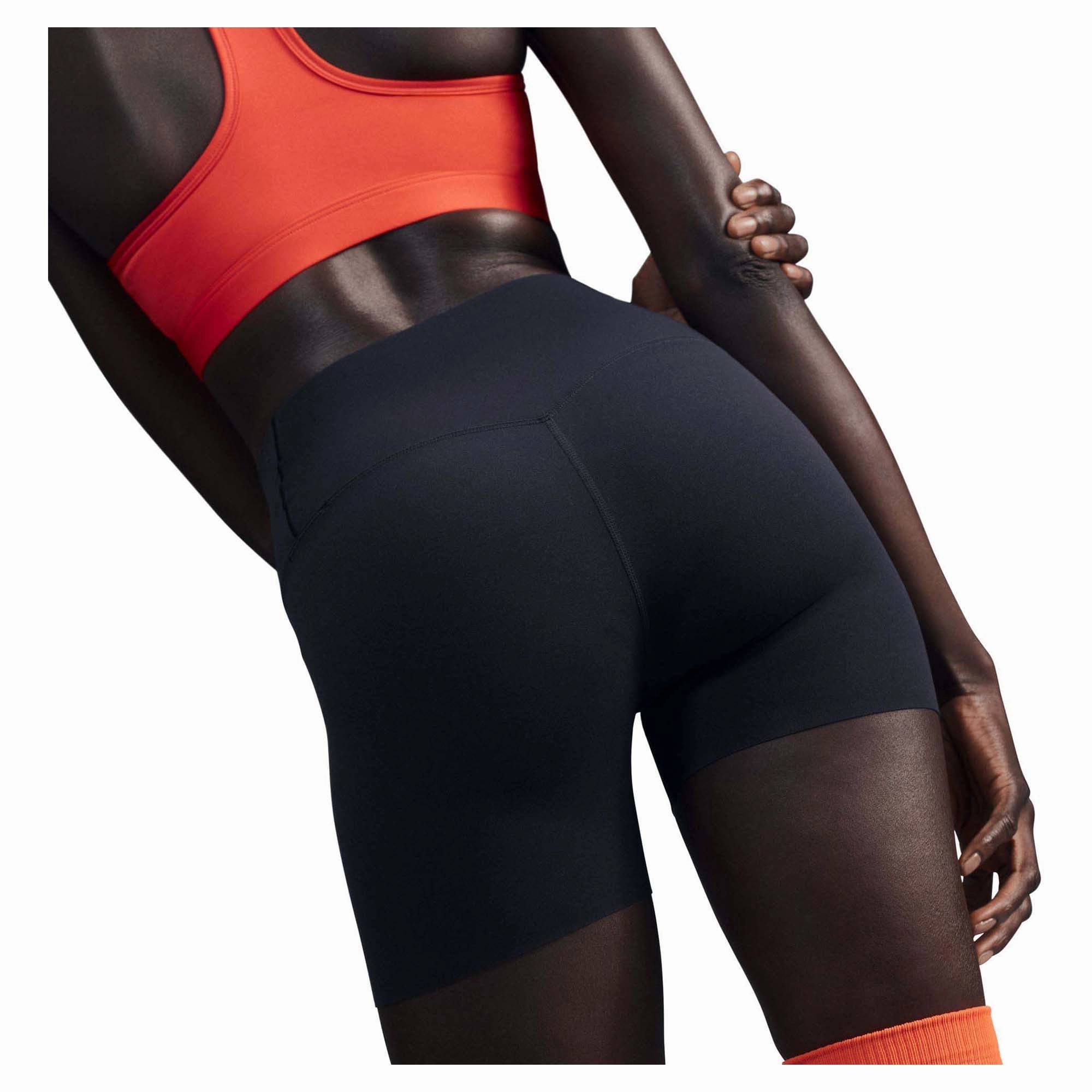 Women's Zenvy Gentle Support High Waisted 5 Inch Biker Shorts