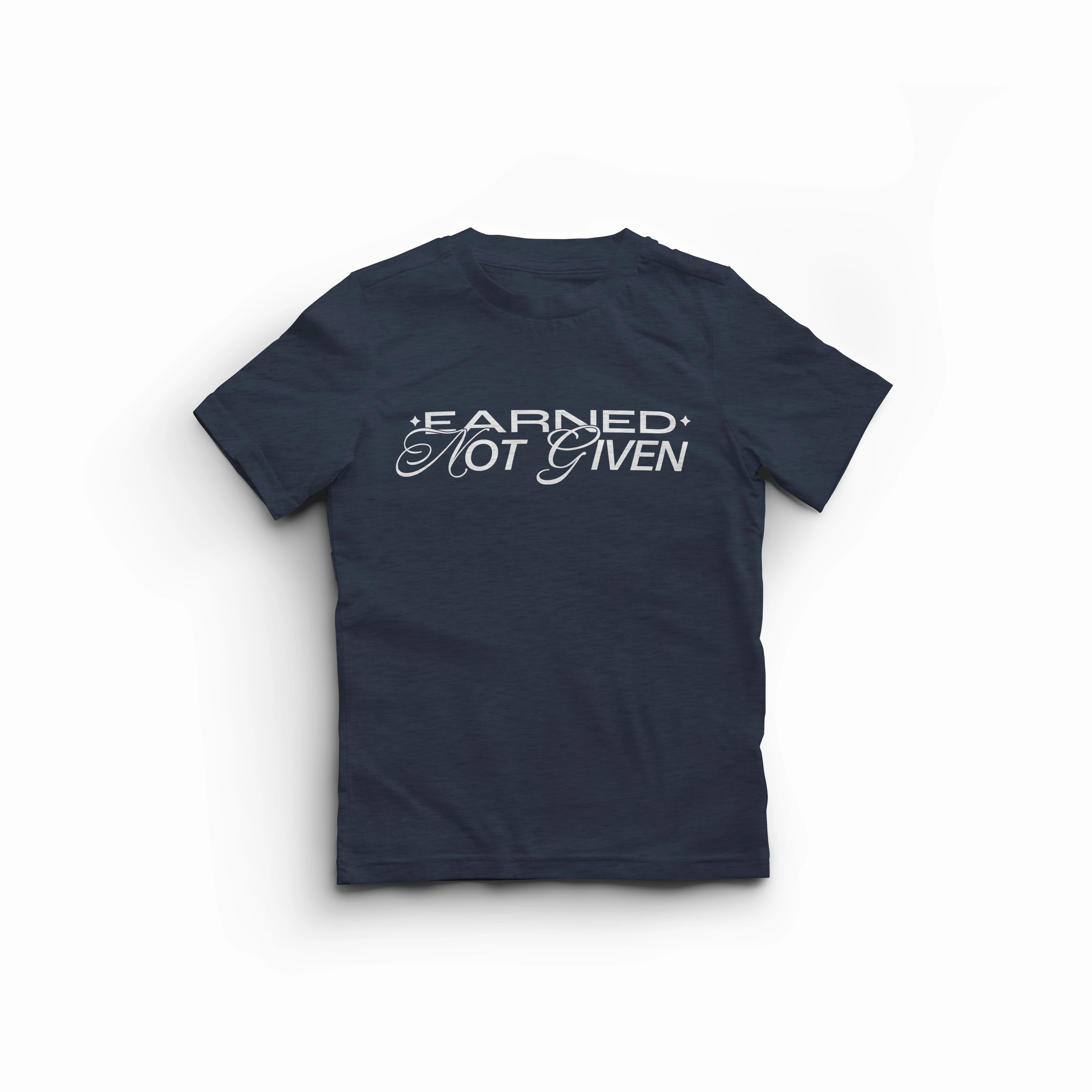 Youth Earned Not Given Tee (Pepper Grey)